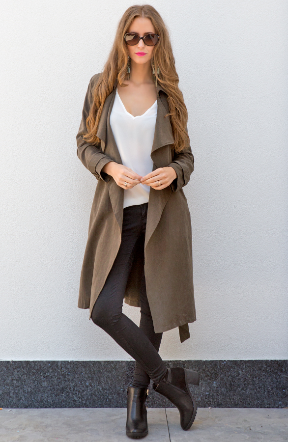 Safari Trenchcoat 2.0 Khaki – shoparchief, foto 4