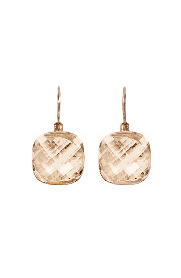 Crystal Oorbellen Bronze – shoparchief