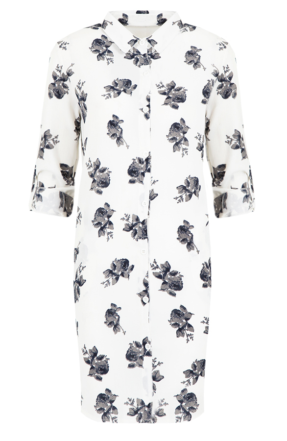 Floral Long Blouse – shoparchief
