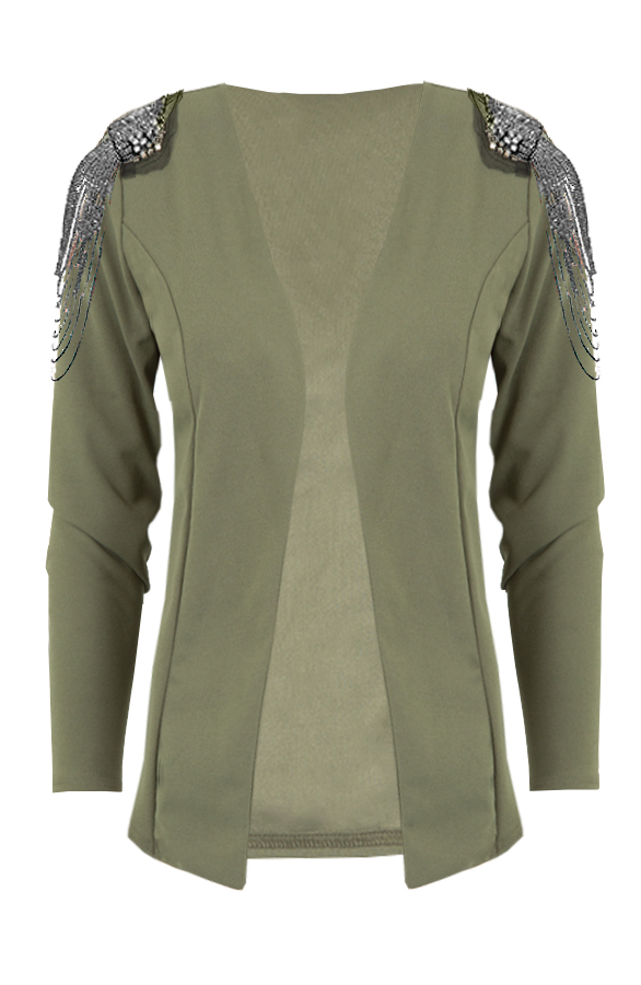 Luxury Chains Jacket Army – shoparchief