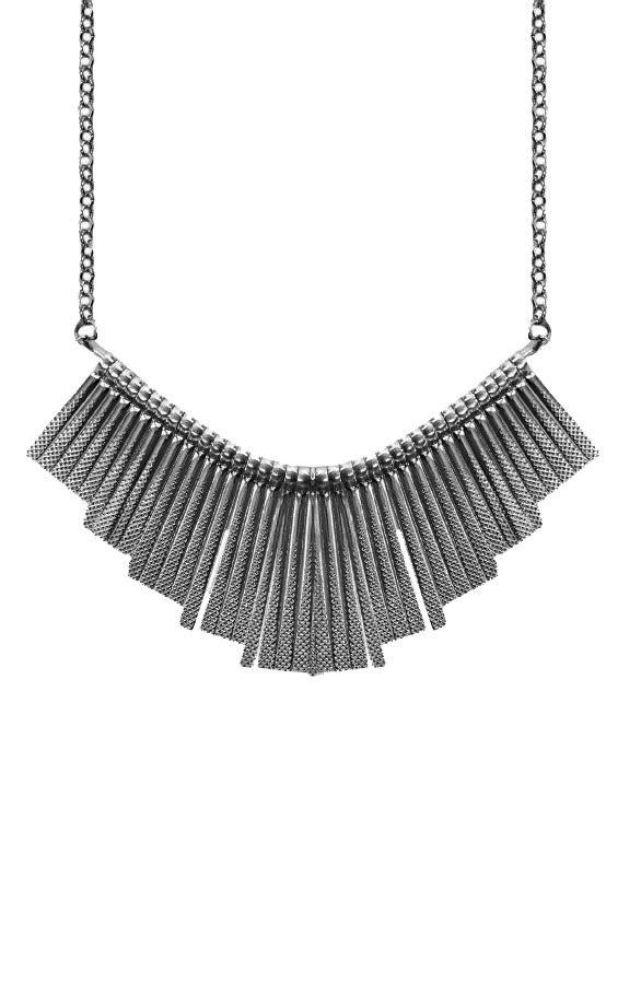 Metal Necklace Gun Metal – shoparchief