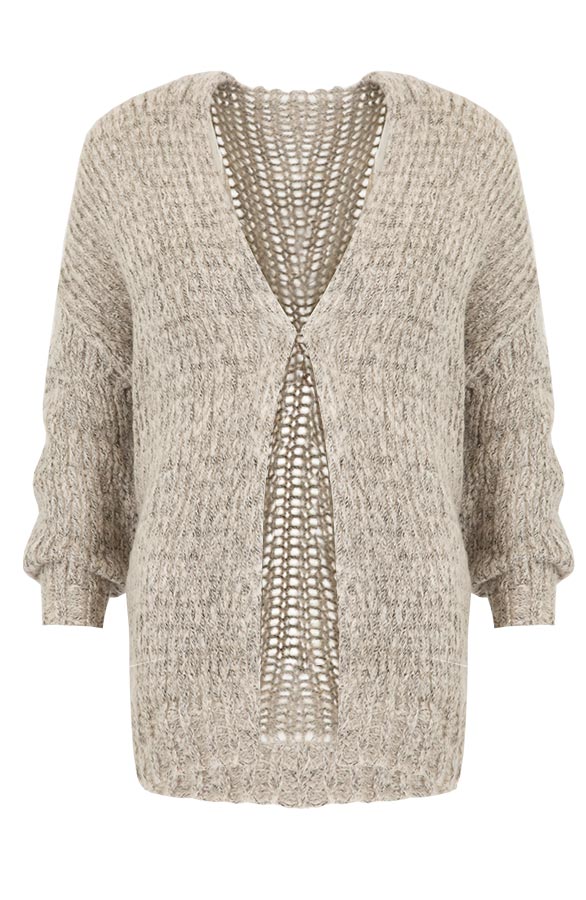 Oversized Stone Cardigan – shoparchief