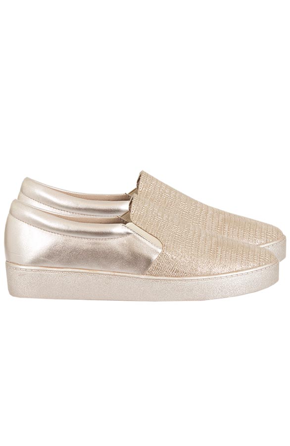 Slip On Metallic Gold – shoparchief