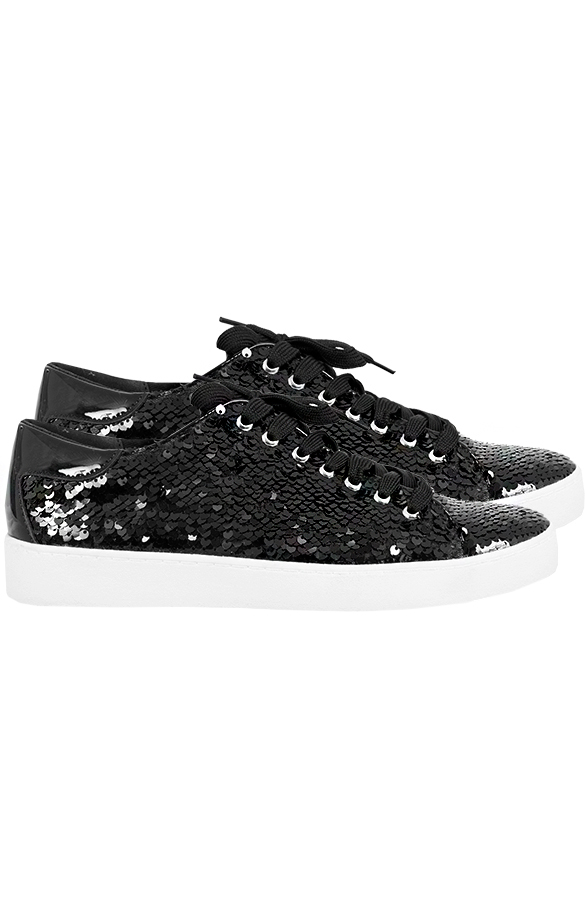 Sparkle Me Up Sneakers Black – shoparchief