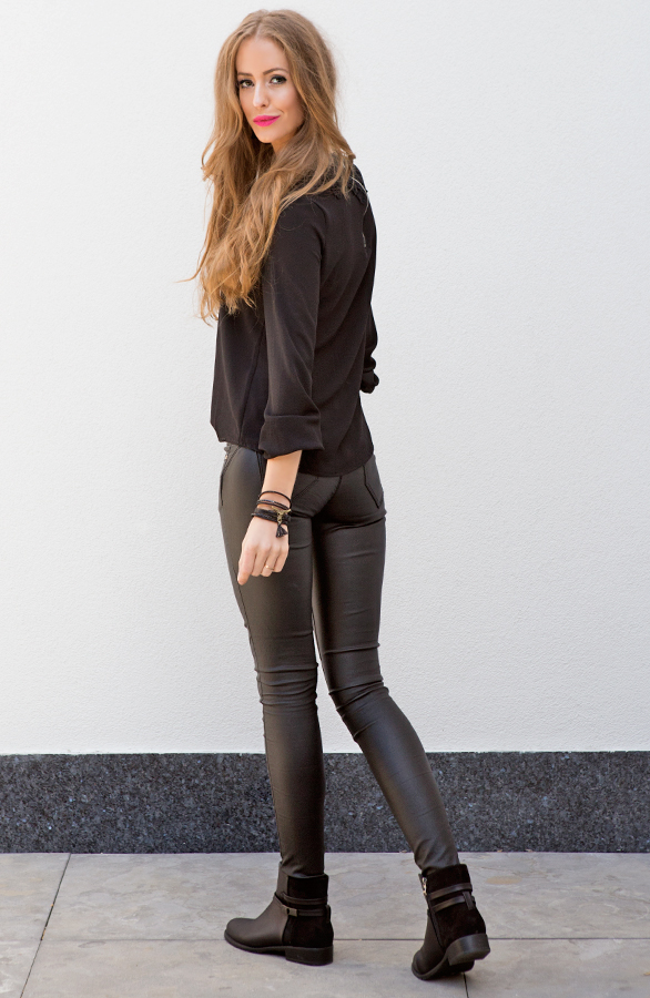 Suede Buckle Boots 2.0 Black – shoparchief, foto 6