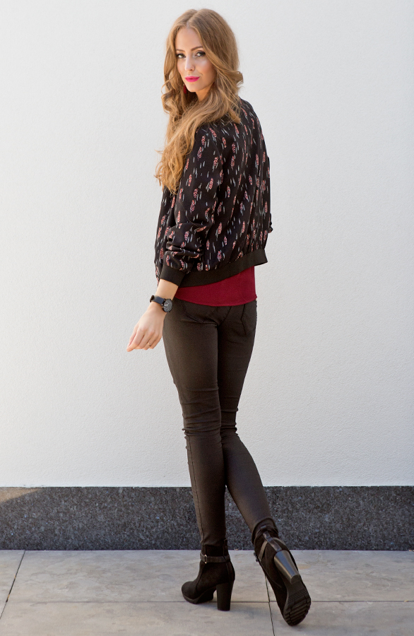Venice Feather Bomber Jacket – shoparchief, foto 7