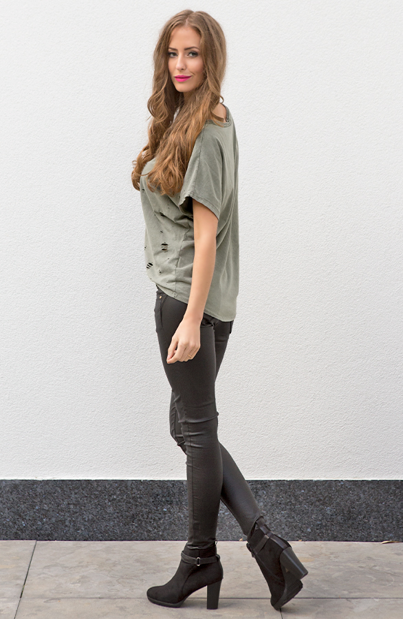 Raw Top Washed Army – shoparchief, foto 4