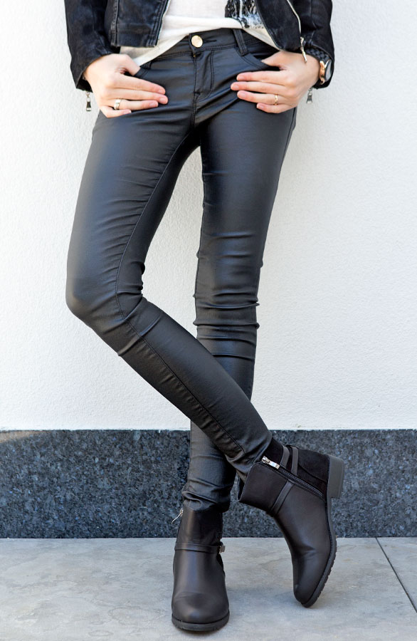 Suede Buckle Boots 2.0 Black – shoparchief, foto 5