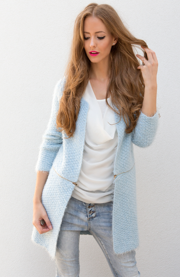 Divide Me Babyblue Cardigan – shoparchief, foto 7