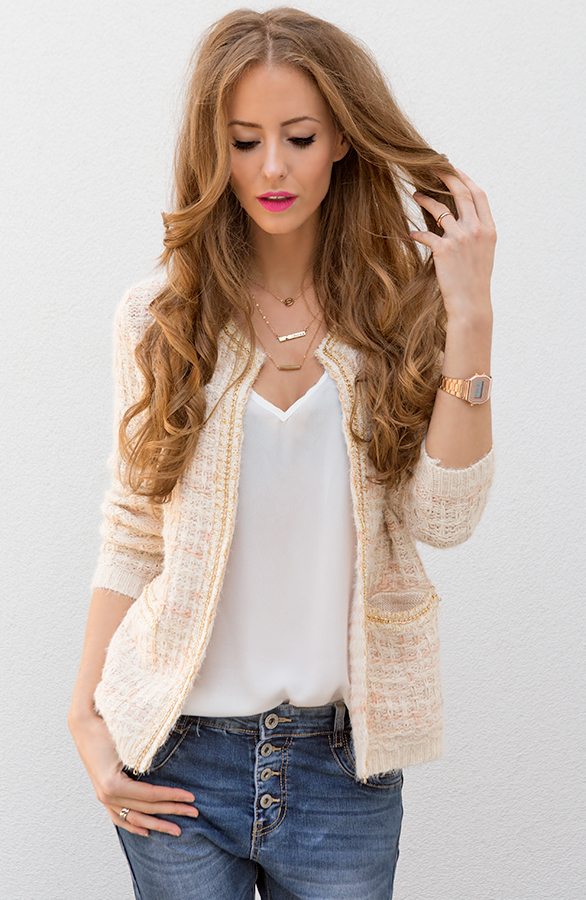 Tweed Chain Jacket – shoparchief, foto 2