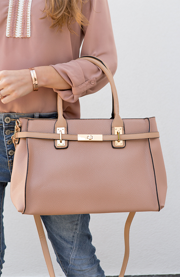 Classic Luxury Bag Blush – shoparchief, foto 2