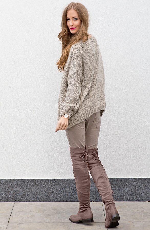 Oversized Stone Cardigan – shoparchief, foto 3
