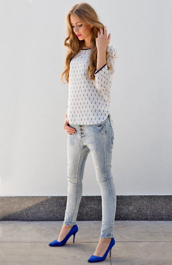 Leaves All Over Tuniek White – shoparchief, foto 5