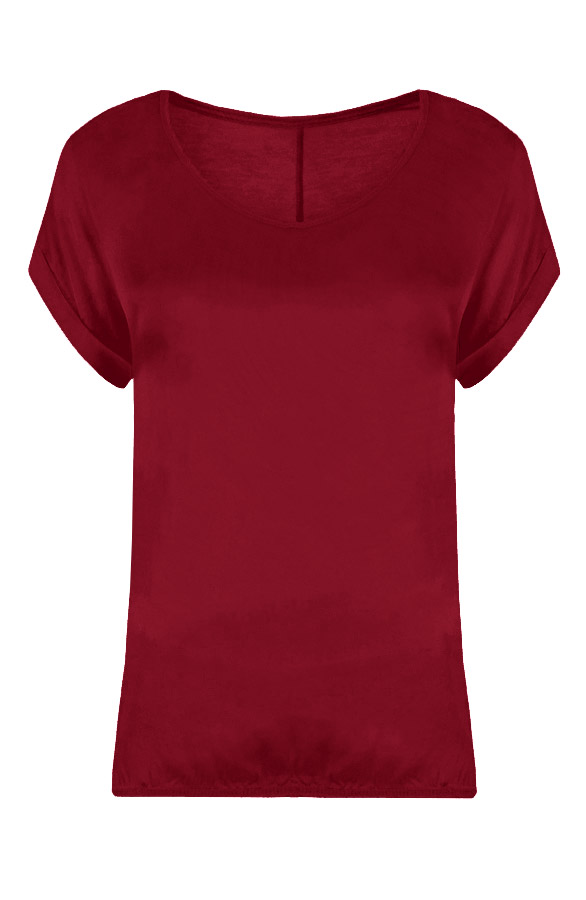 Silk Touch Tuniek Bordeaux – shoparchief