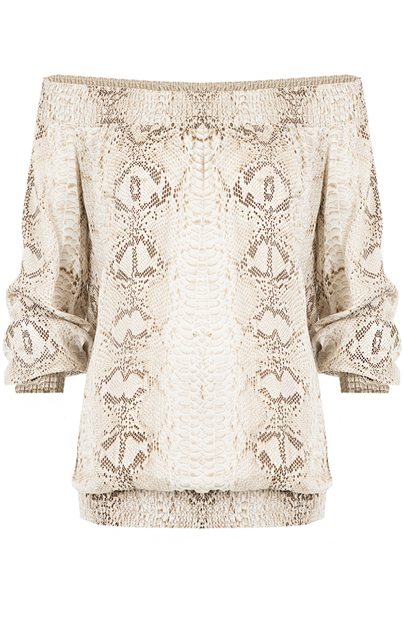 Strapless Snake Blouse – shoparchief