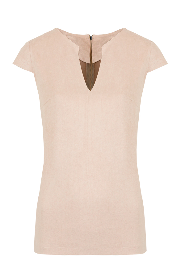 Suede Secret Top Pink – shoparchief