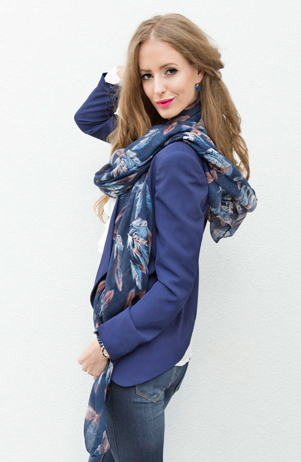 Crystal Oorbellen Navy – shoparchief, foto 6