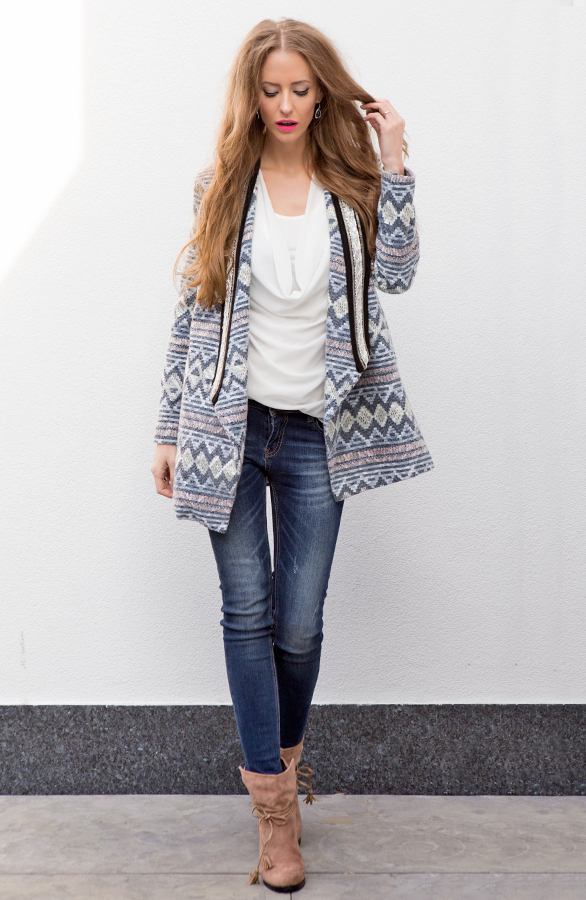 Limited Edition Aztec Cardigan – shoparchief, foto 3