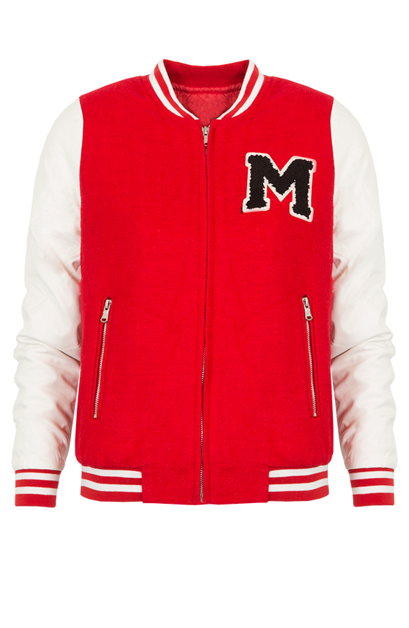 Baseball Jacket Red – shoparchief