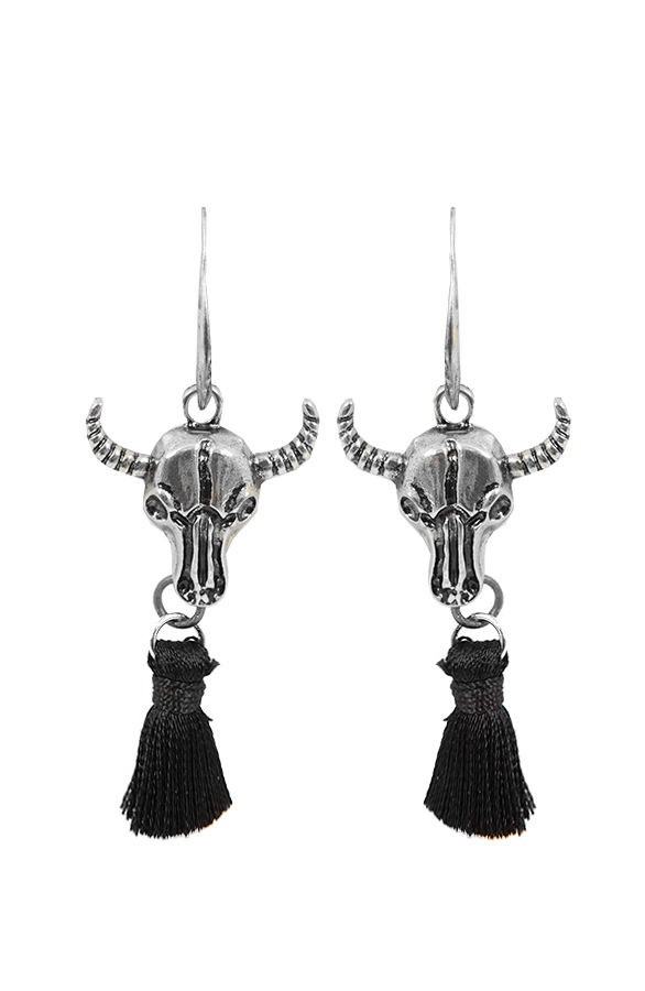Buffalo Oorbellen Zilver – shoparchief