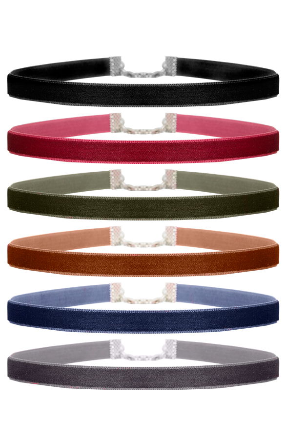 Choker Ketting Velvet 6x – shoparchief