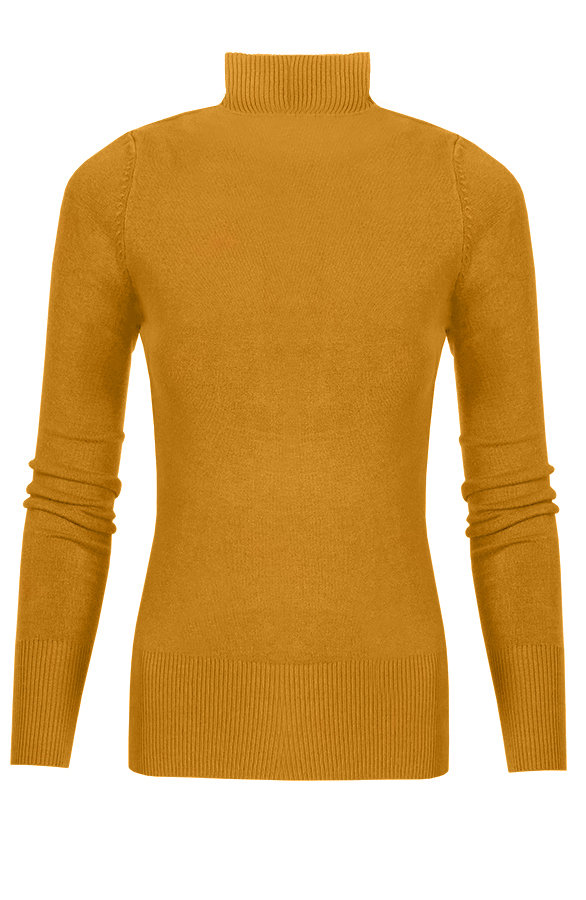 Coll Sweater Jersey Oker – shoparchief