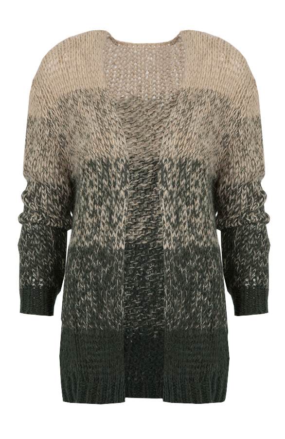 Dipdye Cardigan Army – shoparchief