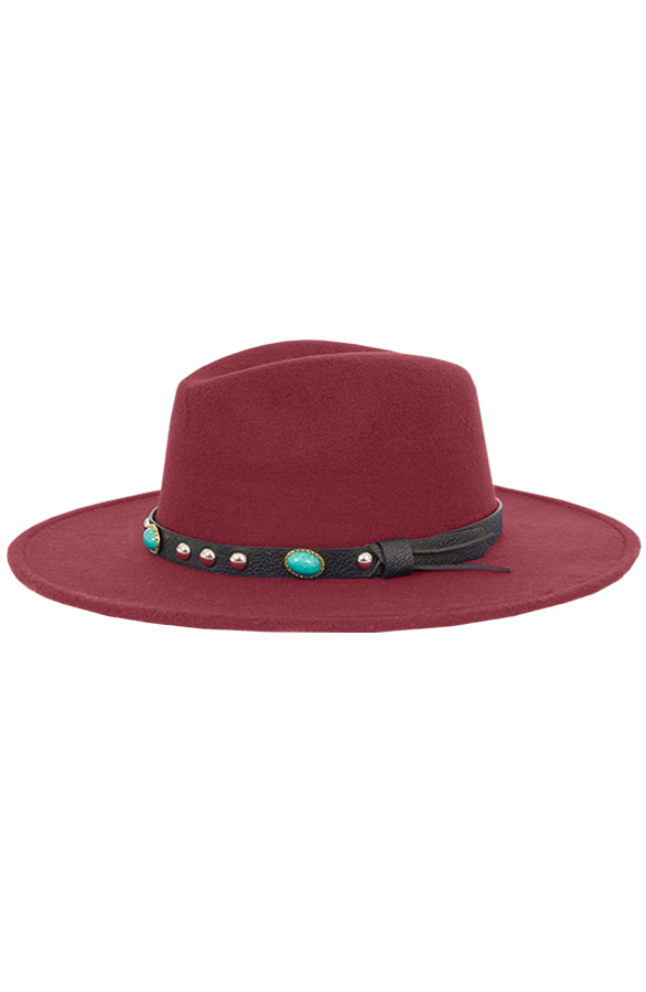 Edgy Hat Bordeaux – shoparchief