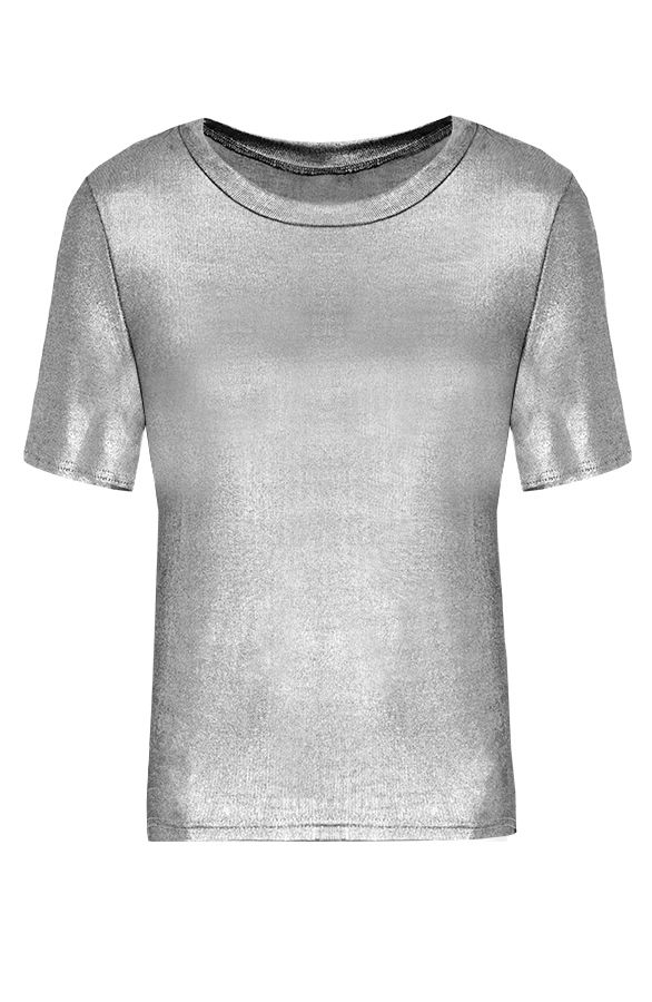 Silver Shiny Top – shoparchief