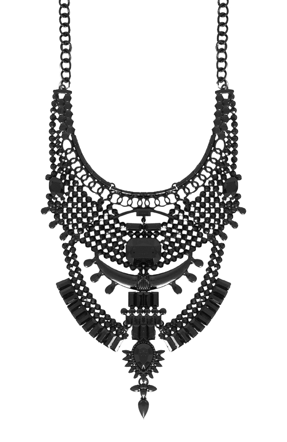 Statement Necklace All Black – shoparchief