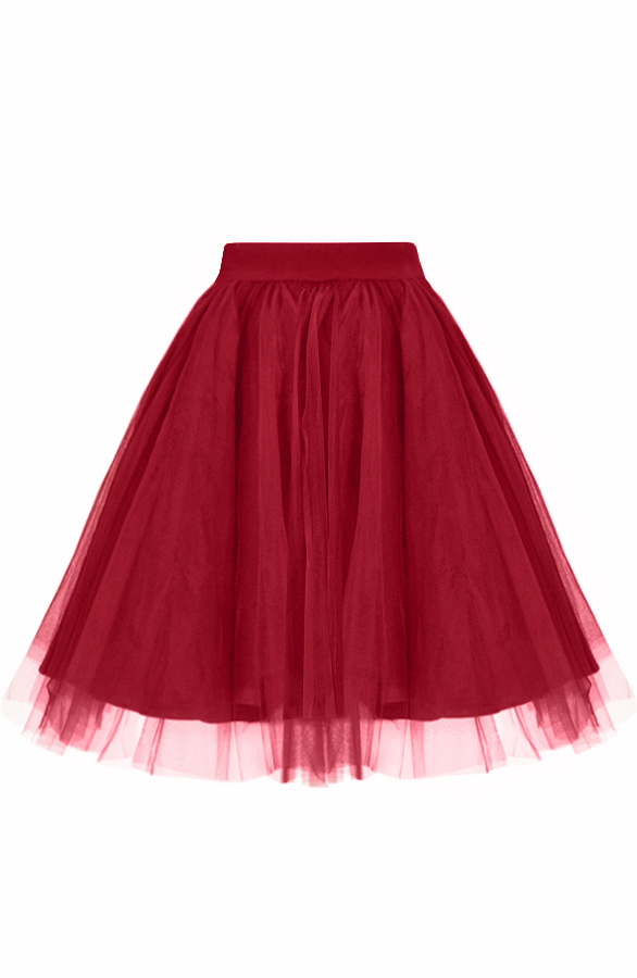 Tule Rok Bordeaux Luxury – shoparchief