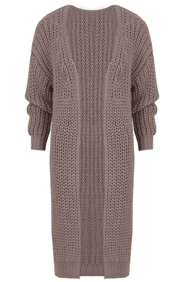 Wondering Cardigan Taupe – shoparchief