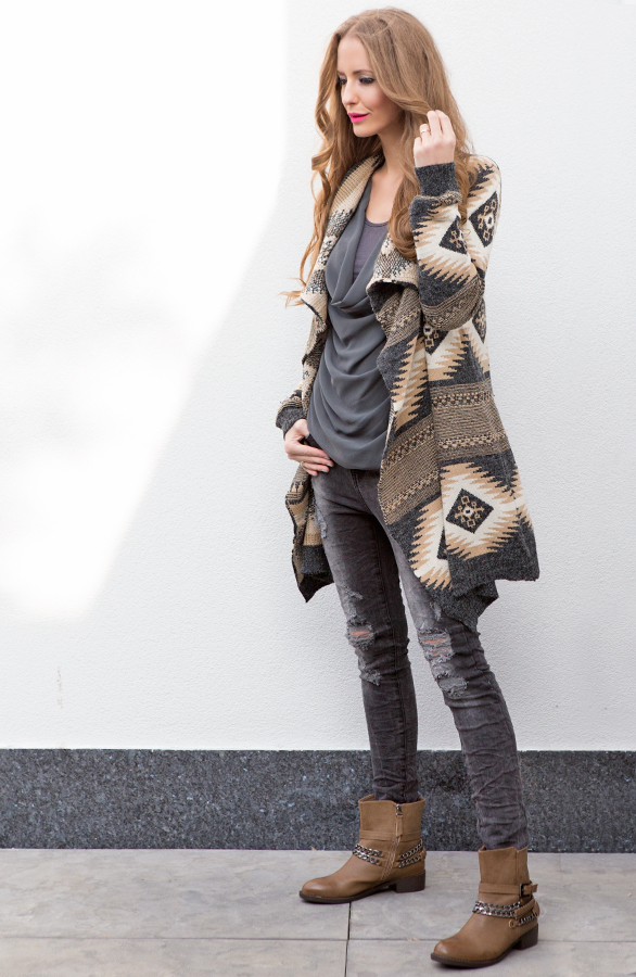 My Cosy Aztec Cardigan – shoparchief, foto 4