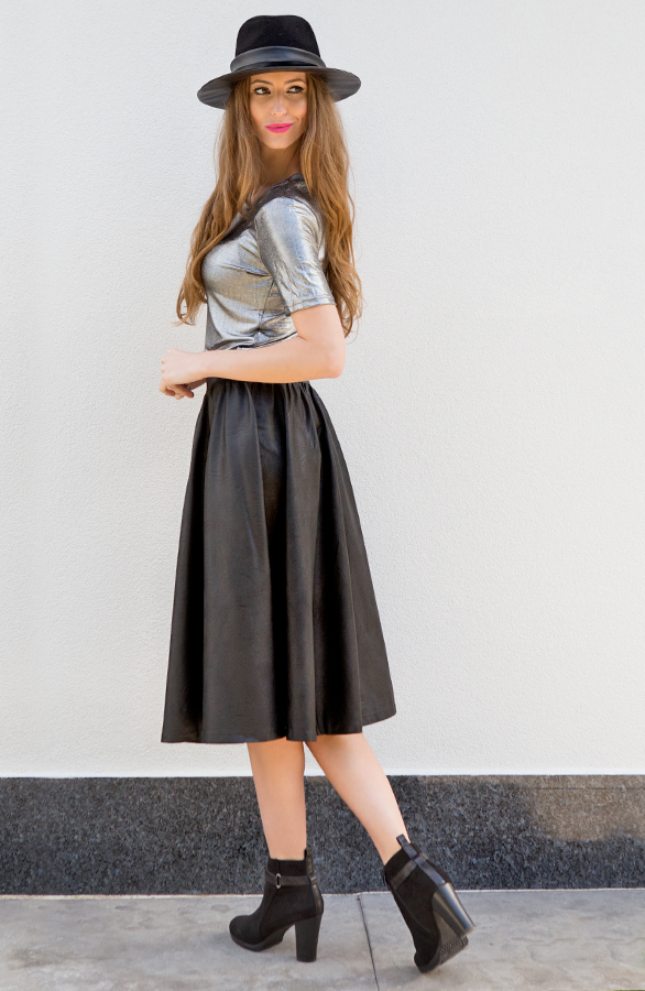 Silver Shiny Top – shoparchief, foto 6