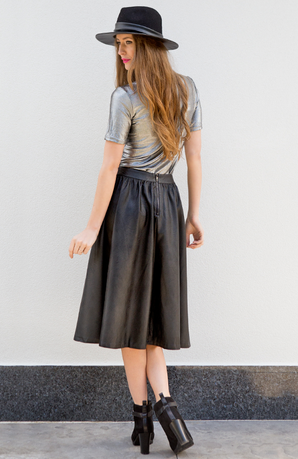 Silver Shiny Top – shoparchief, foto 5