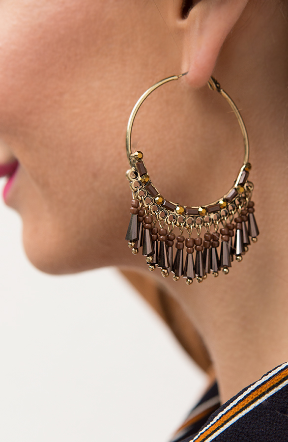 Havana Oorbellen Brown – shoparchief, foto 2