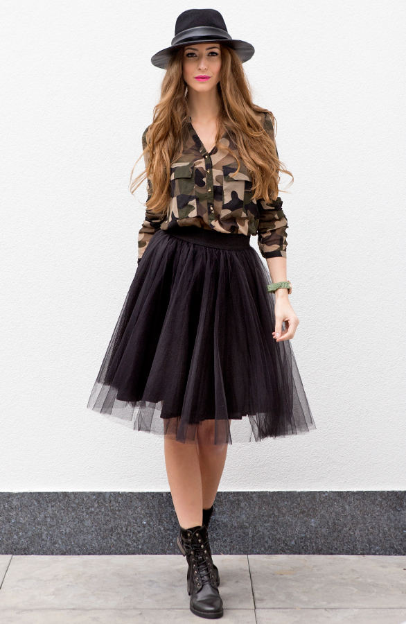 Tule Rok Zwart Luxury – shoparchief, foto 5