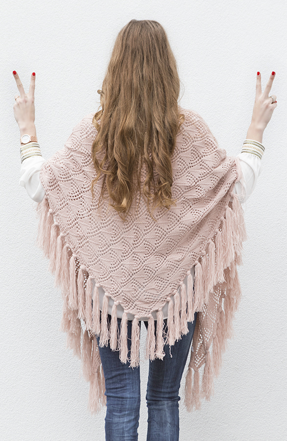 Fringe Sjaal Soft Pink 3.0 – shoparchief, foto 3
