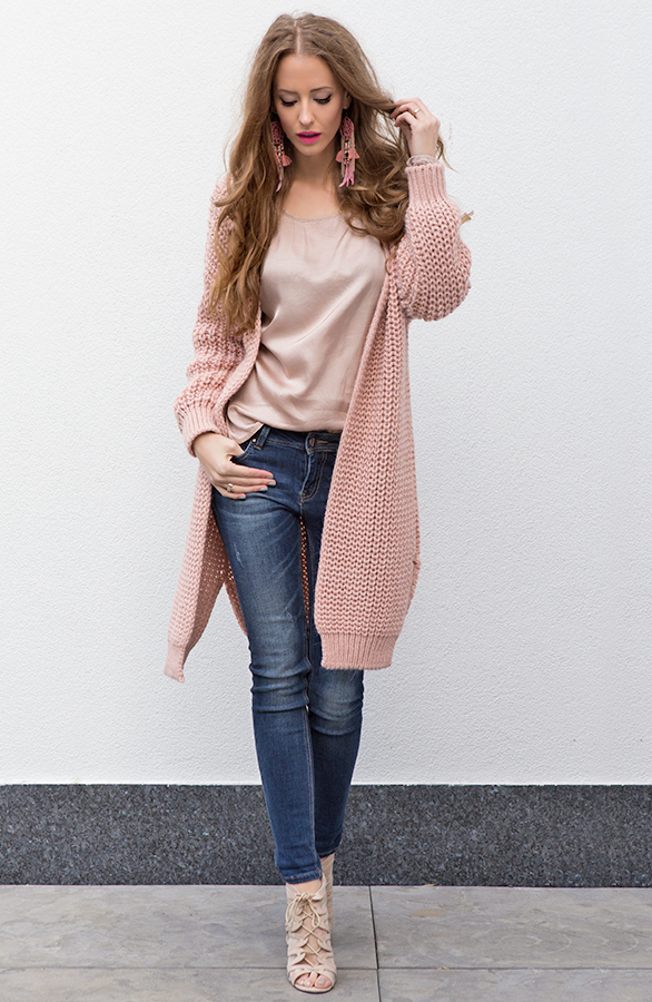Wondering Cardigan Pink – shoparchief, foto 5