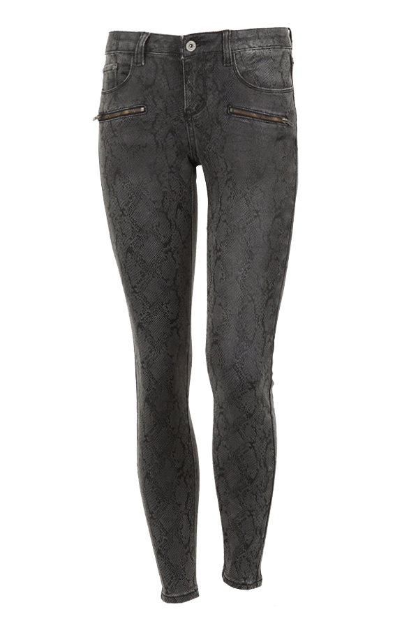Snake Print Grey Jeans – shoparchief