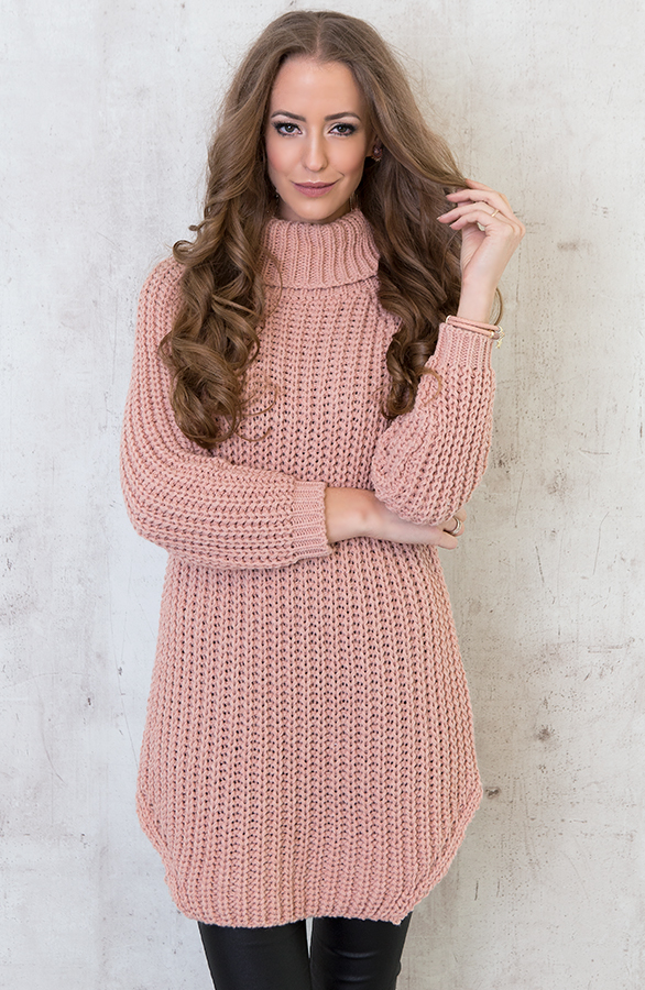 Coll Sweater Long Blush – shoparchief, foto 3