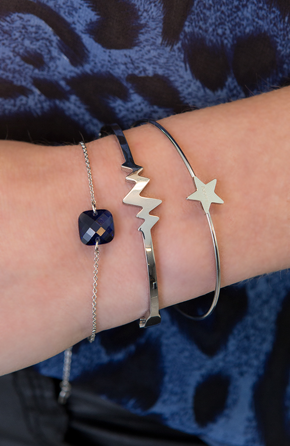 Heartbeat Bracelet Silver – shoparchief, foto 2