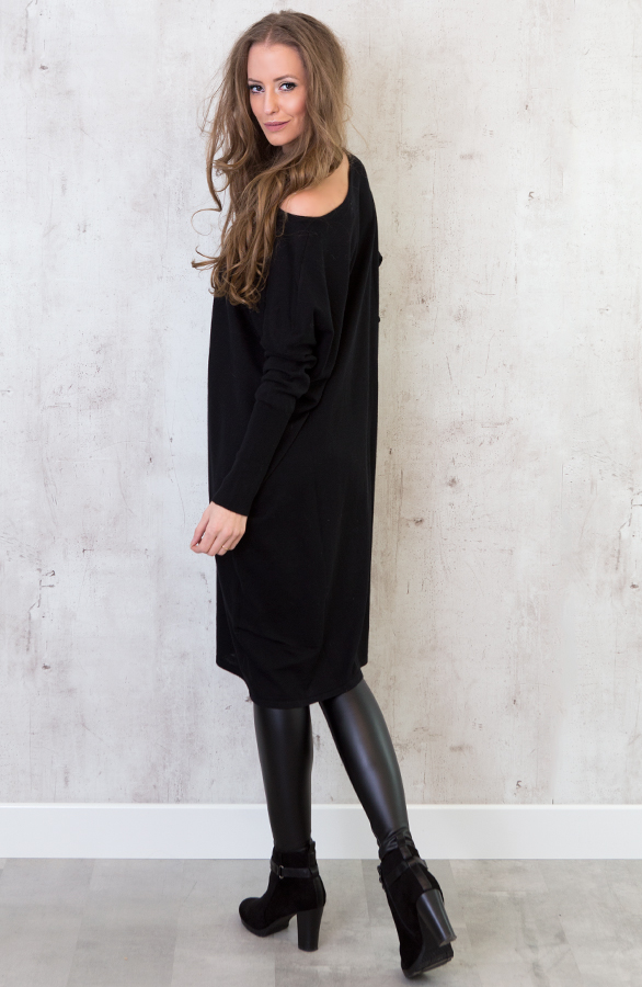 Long Oversized Tuniek Zwart – shoparchief, foto 6