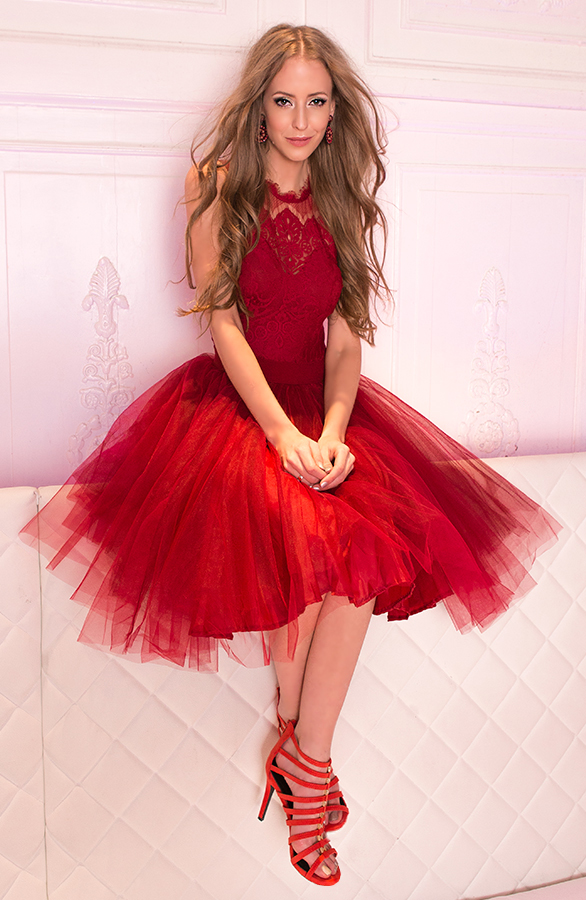 Tule Rok Bordeaux Luxury – shoparchief, foto 6