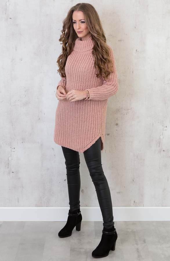 Coll Sweater Long Blush – shoparchief, foto 4