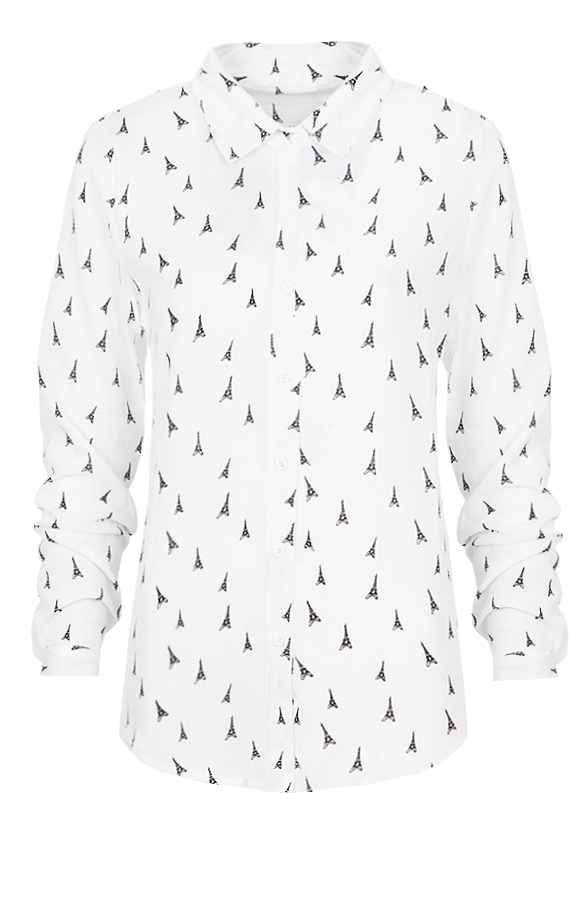 Paris Blouse White – shoparchief