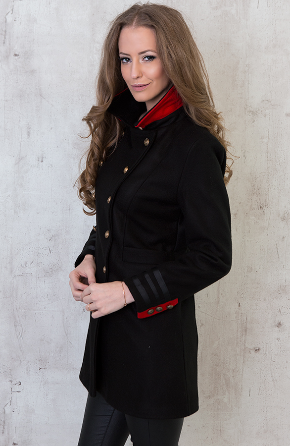 Marine Exclusive Coat Black – shoparchief, foto 3