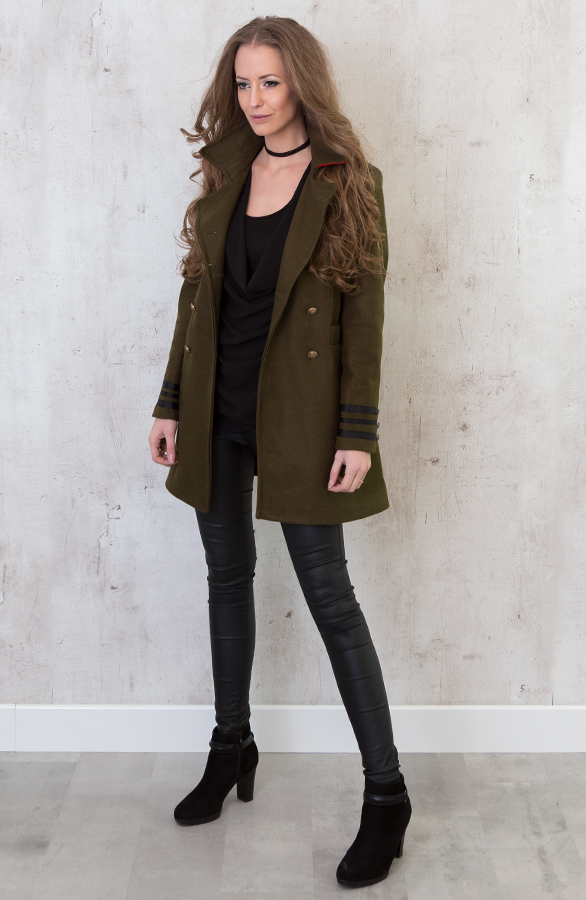 Marine Exclusive Coat Green – shoparchief, foto 5
