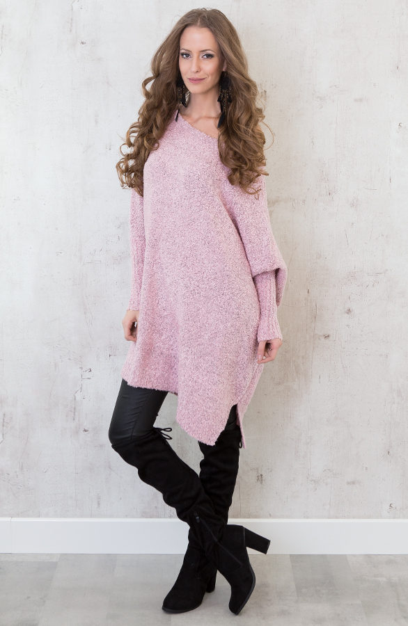 Grande Oversized Sweater Pink – shoparchief, foto 4