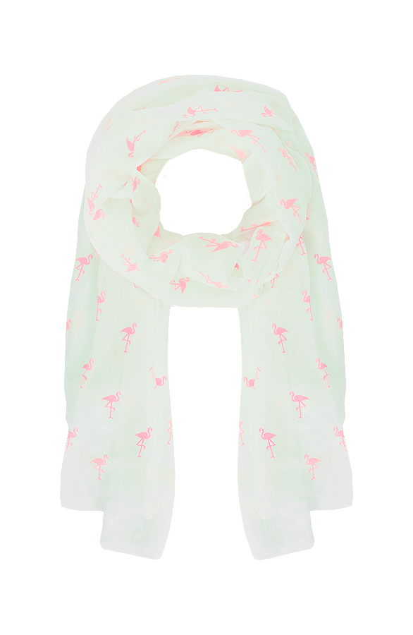 Flamingo Sjaal Mint – shoparchief